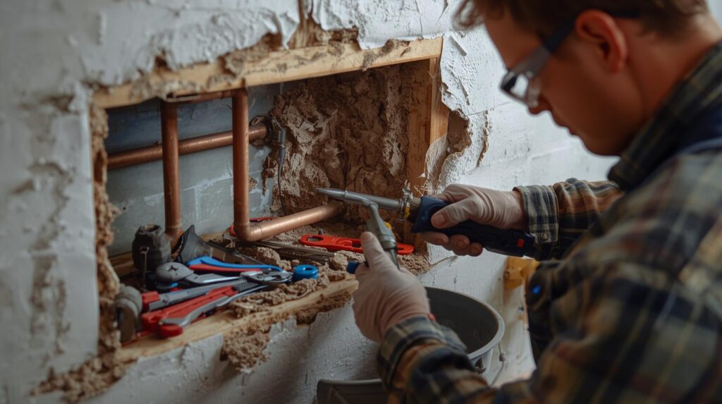 beylikdüzü duvar içi tesisat